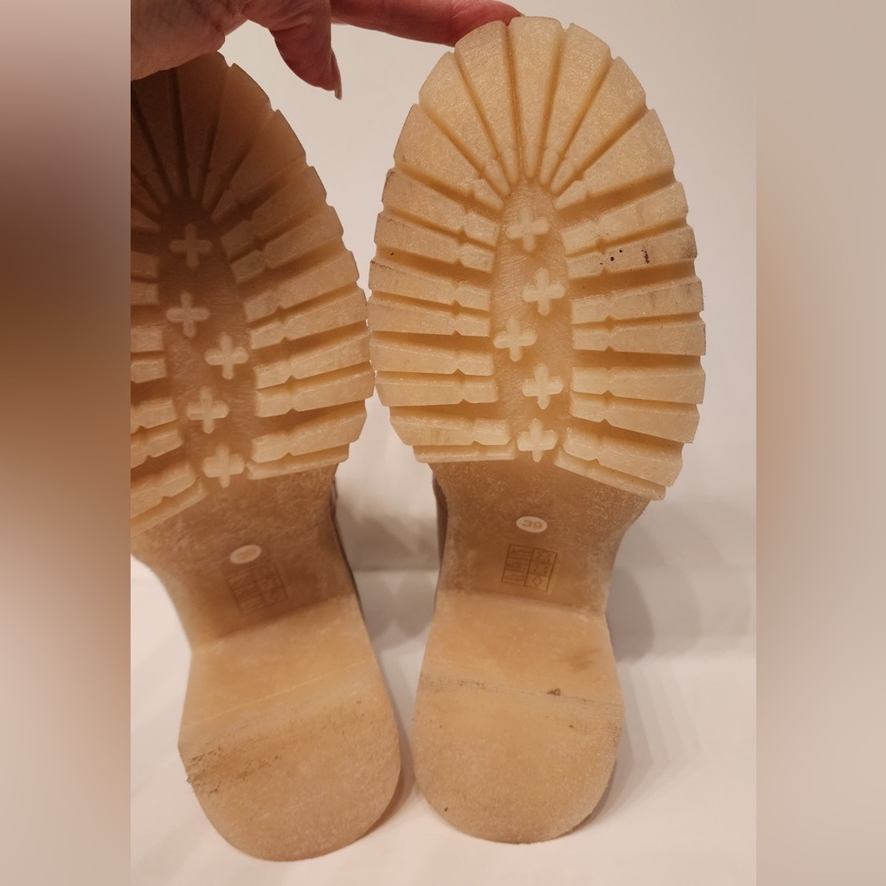 Free People Jesse Women's Cutout Boots In Ivory Size 8.5/39 - Picture 10 of 13